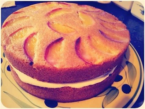 Peach And Brandy Upside Down Cake Recipe Upside Down Cake Cake