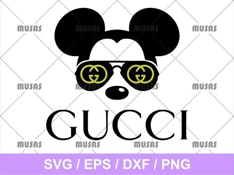 Mickey Gucci Svg