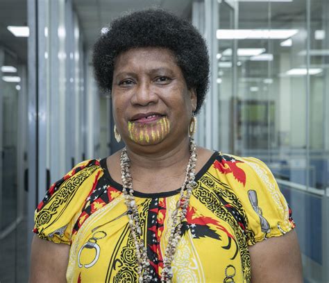 Mother Sue Enjoying Her Work At The Papua New Guinea Country Office United Nations Development