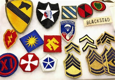 Us Army Korean War Shoulder Patch Collection Enemy Militaria