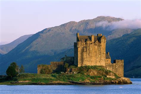 High Definition Image Of Scotland Desktop Wallpaper Of Castle Nature