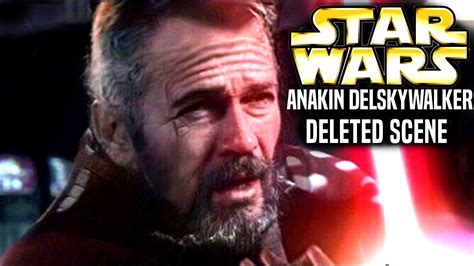 the rise of skywalker deleted anakin scene will shock everyone star wars explained youtube