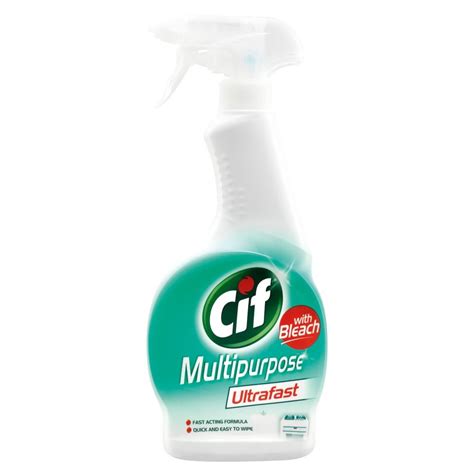 Cif Multipurpose Ultrafast Spray With Bleach 450ml At Barnitts Online