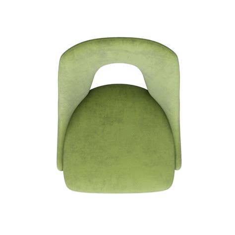 3d Furniture Top View Modern Green Chair Isolated 16774660 Png