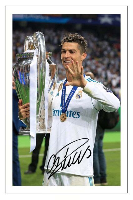 C Ronaldo Signature Football Quotes For Life