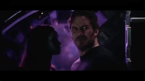 Avengers Infinity War Star Lord And Gamora Kisses Youtube