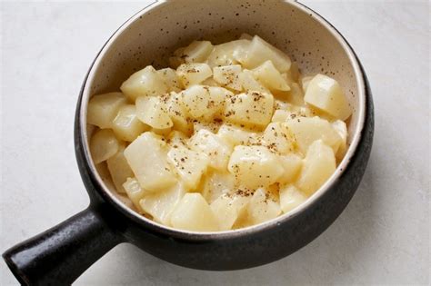 Steamed Turnips With Miso Butter Recipe Turnip Recipes Miso
