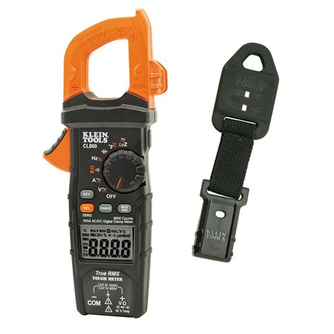 Klein Tools 600 Amp Acdc True Rms Auto Ranging Digital Clamp Meter