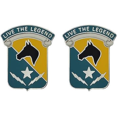Special Troops Battalion 1st Cavalry Division Unit Crest Live The