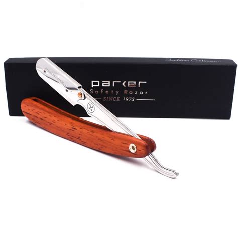 Parker Straight Edge Razor Rosewood Handle Just For Him T Shop