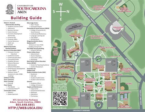 Usc Aiken Campus Map | Tourist Map Of English