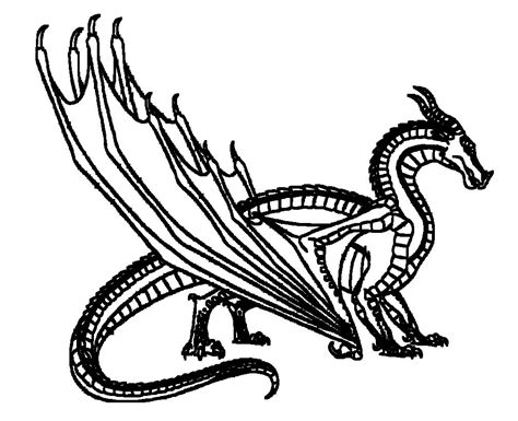 Winter Wings Of Fire Coloring Pages Coloring Pages