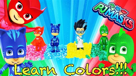 Pj Masks Creations Learn Colors With The Pj Masks 8 Pretend Play