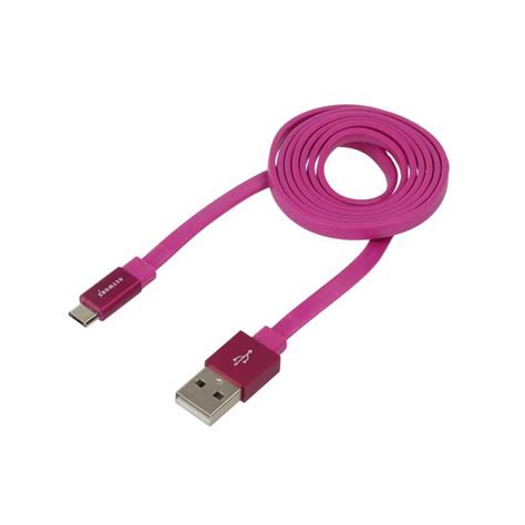Networx Fancy Micro USB Kabel 1 Meter Flaches Datenkabel Ladekabel Pi