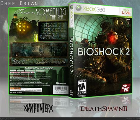 Bioshock 2 Xbox 360 Box Art Cover By Chefbrian