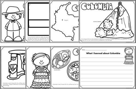 Free Free Colombia Coloring Pages And Worksheets