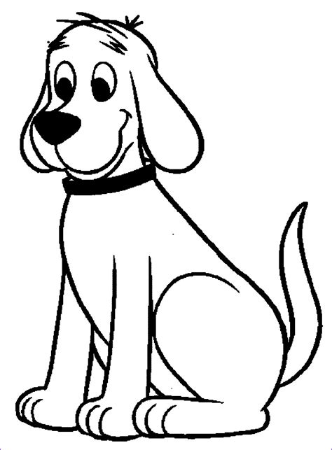 Big Dog Coloring Pages Sketch Coloring Page