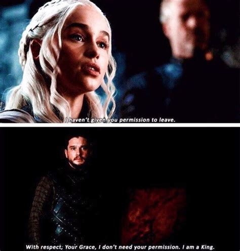 I Am A King Jon Snow And Daenerys Targaryen Game Of Thrones Jaime