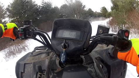 Gopro Sullivan County Atv Winter Ride 2014 Youtube