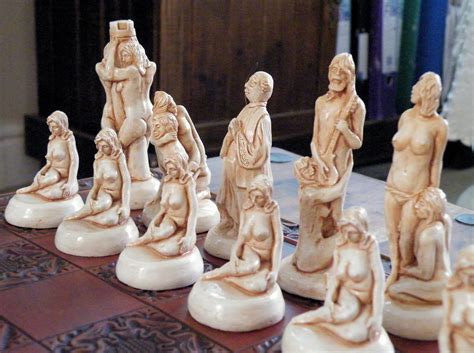 Adult Erotic LATEX CHESS MOULDS Molds 9