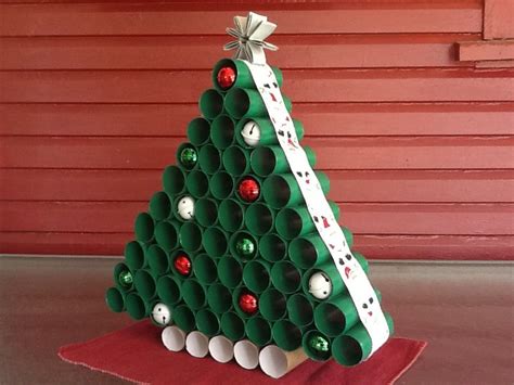Christmas Toilet Roll Tree Ide Dekorasi Natal Diy Kerajinan Natal