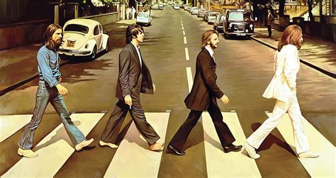 Beatles Abbey Road Art