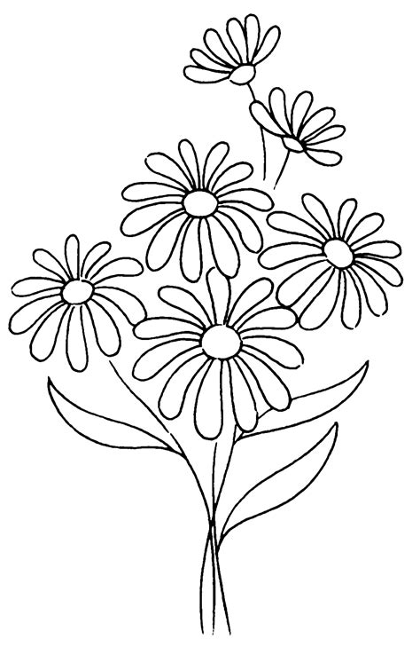Pretty Flower Coloring Pages ~ Flower Coloring Pages Orecchiaisaisa