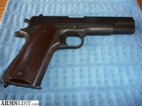 Armslist For Sale Colt 1911 1911a1 Wwii Ithaca Early Dulite 45