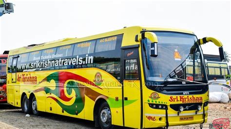 Sri Krishna Travels Sanitised Bus Booking ₹400 Upto 10 Offsri