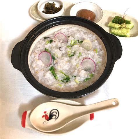 nanakusa gayu seven herb rice porridge jj kitchen in tokyo