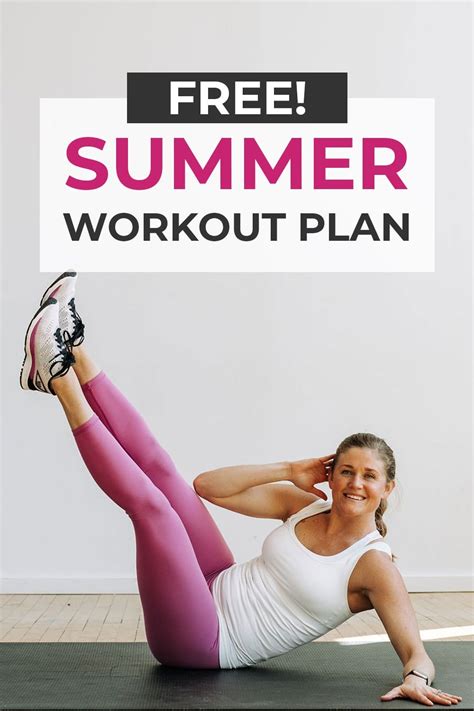 30 Day Home Workout Plan For Women Nourish Move Love