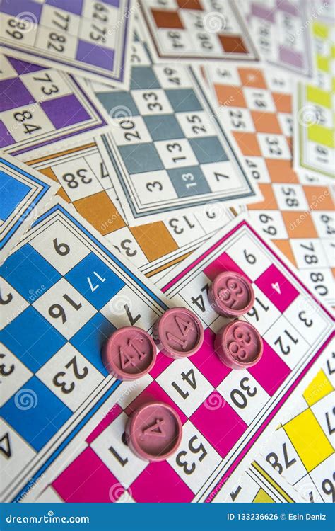 Tombolaloto De Cartes De Bingo Test Et Avec Des Nombres Photo Stock Image Du Loto Cartes