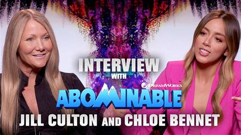 Cs Video Director Jill Culton And Star Chloe Bennet On Abominable