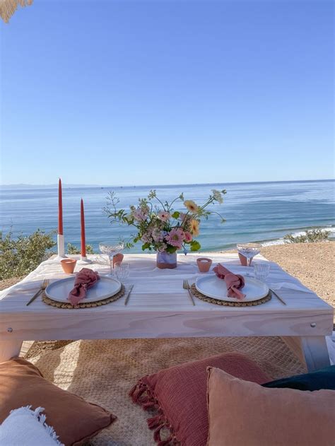 Couples Date Night Picnic In Santa Barbara Check Out Our Instagram For More Romantic Picnic