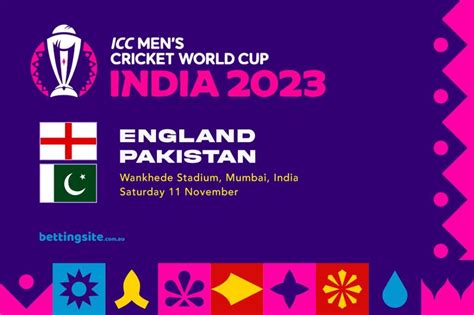 England V Pakistan Cricket World Cup Preview And Betting Tips