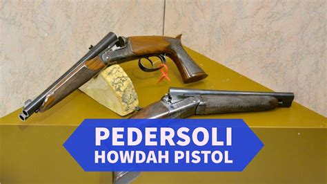Pedersoli Howdah Pistol S640 Youtube