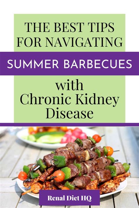 The kidneys regulate water and salts, remove certain wastes and make various hormones. Summer Barbecues with Chronic Kidney Disease in 2020 ...