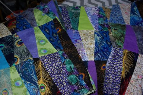 Sane Crazy Crumby Quilting Oh Peacock Feathers