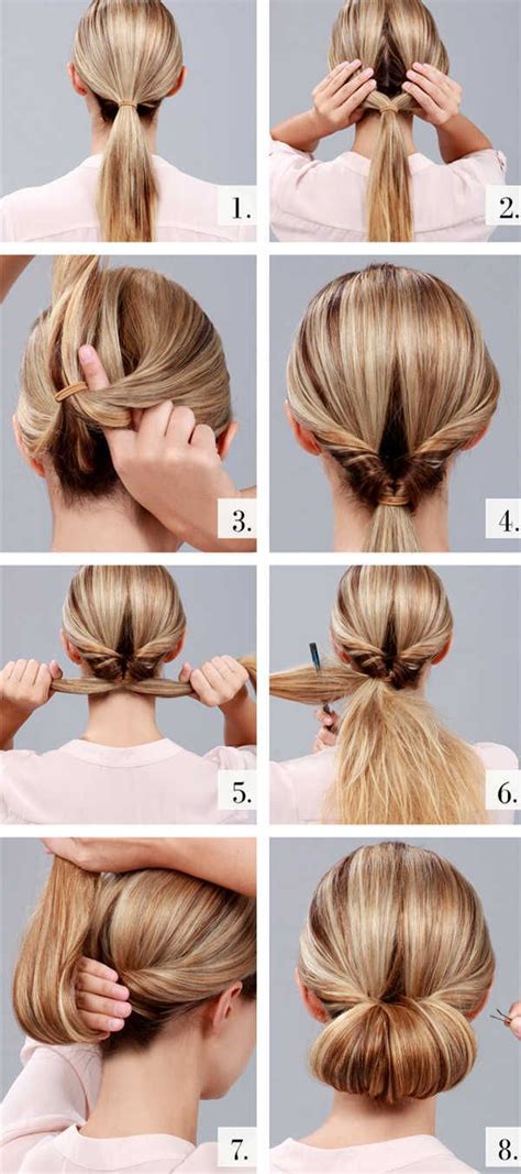 The Sleek Rolled Tuck 10 Easy Wedding Updo Hairstyles Step By Step