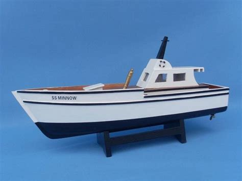 Wooden Gilligans Island Minnow Model Boat 14 Etsy