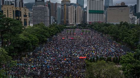 Hong Kong Protesters Defy Police Ban In Show Of Strength After Tumult