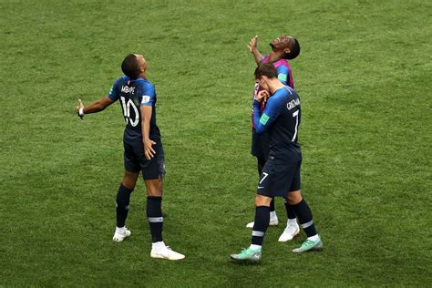 France Vs Croatia Result Final Score 4 2 Paul Pogba And Kylian Mbappe Fire Les Bleus To World