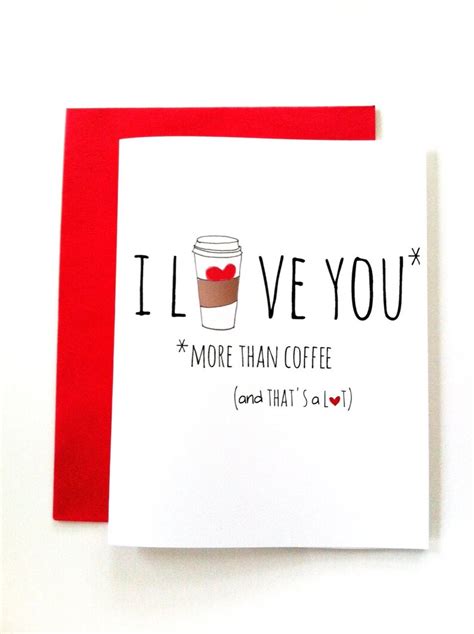 Valentines Day Card I Love You Card Anniversary Card Etsy