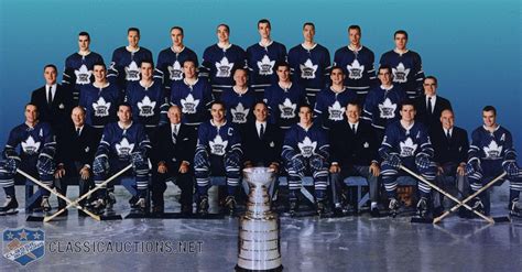 Toronto Maple Leafs Stanley Cup Champions 1962 Hockeygods
