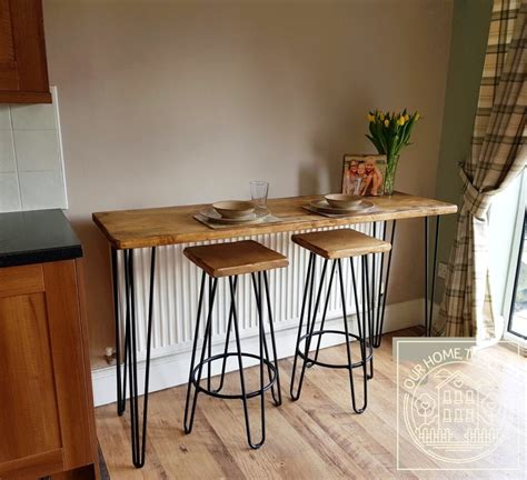 86cm Hairpin Leg Breakfast Bar Our Home To Yours