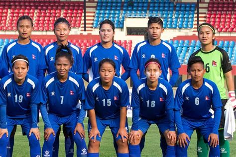 Nepal Vs India First Friendly Football Match 2023 Women Team