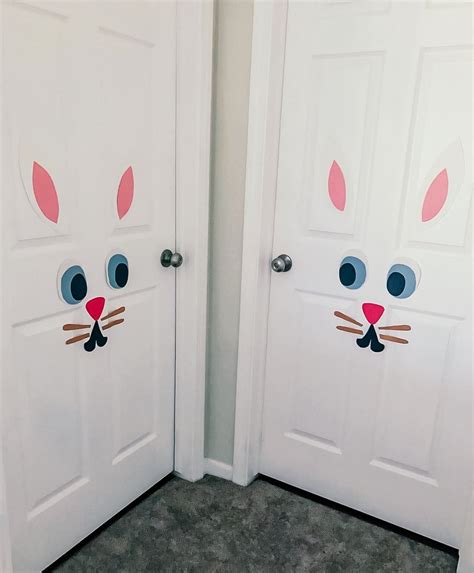 Easy Bunny Rabbit Door Decoration Simply Every