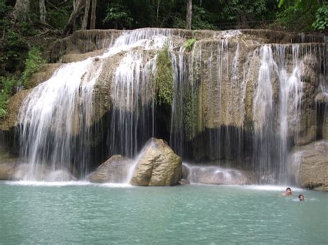 Erawan Falls National Park Attraction And Things To Do In Kanchanaburi