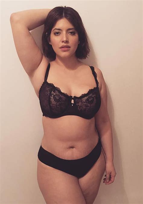 Popular And Sexy Plus Size Model Denise Bidot