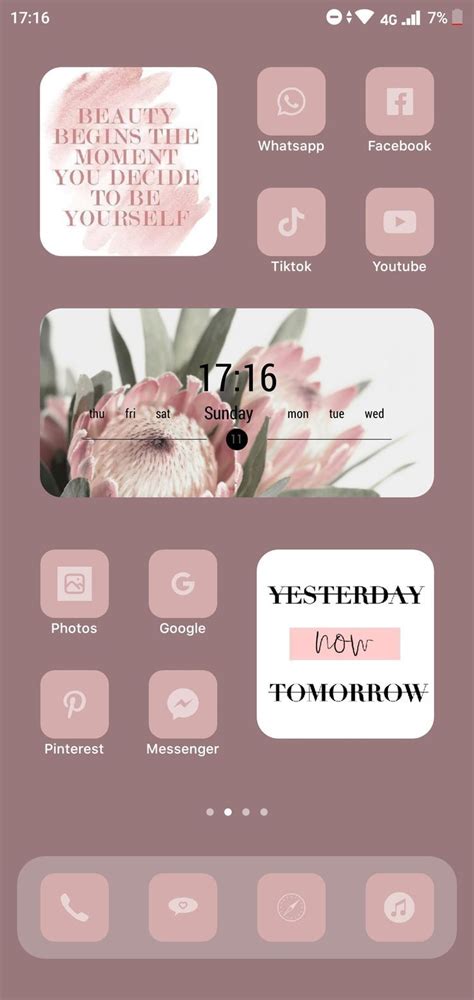 Ios Girly Aesthetic Home Screen Ideas Straphie Ios App Iphone